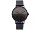 Calvin Klein Boost Black Dial Black Leather Strap Watch for Men - K7Y214CY Buy Now By Calvin Klein