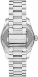 Michael Kors Lexington Three-Hand Pink Dial Silver Steel Strap Watch For Women - MK7443 Buy Now By Michael Kors
