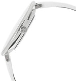 Calvin Klein Rise White Grey Dial White Leather Strap Watch for Women - K7A231L6 Buy Now By Calvin Klein