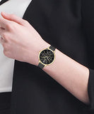 Hugo Boss Symphony Black Dial Black Mesh Bracelet Watch for Women - 1502601 Buy Now By Hugo Boss