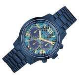 Guess Sunrise Multifunction Blue Dial Blue Steel Strap Watch for Women - W0448L10 Buy Now By Guess