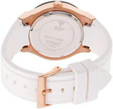 Guess Jet Setter White Dial White Rubber Strap Watch for Women - W0564L1 Buy Now By Guess