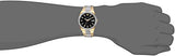 Bulova Crystal Black Dial Two Tone Steel Strap Watch for Men - 98B235 Buy Now By Bulova