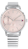 Tommy Hilfiger Brooke Pink Dial Silver Steel Strap Watch for Women - 1782020 Buy Now By Tommy Hilfiger