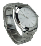 Michael Kors Slim Runway Silver Dial Silver Stainless Steel Strap Watch for Women - MK3178 Buy Now By Michael Kors