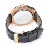Guess Force Analog Black Dial Black Leather Strap Watch For Men - W0674G6 Buy Now By Guess