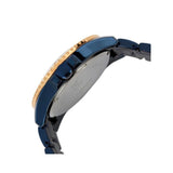 Guess BFF Multifunction Blue Dial Two Tone Steel Strap Watch for Women - W0231L6 Buy Now By Guess