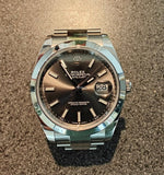 Rolex Datejust 41 Oyster Grey Dial Oystersteel Strap Watch for Men - M126300-0007 Buy Now By Rolex