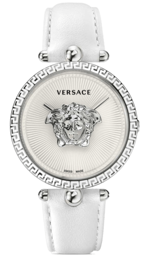 Versace Palazzo Empire White Dial White Leather Strap Watch for Women - VCO010017 Buy Now By Versace