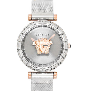 Versace Palazzo Empire Silver Dial Silver Mesh Bracelet Watch for Women - VEDV00419 Buy Now By Versace