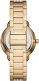 Michael Kors Portia Three-Hand Crystals Gold Dial Gold Steel Strap Watch for Women - MK4602 Buy Now By Michael Kors