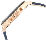 Fossil Forrester Chronograph Blue Dial Blue Leather Strap Watch for Men - FS5814 Buy Now By Fossil