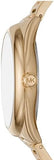 Michael Kors Janelle Quartz Gold Dial Gold Steel Strap Watch For Women - MK7088 Buy Now By Michael Kors