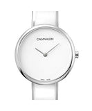 Calvin Klein Seduce White Dial Two Tone Steel Strap Watch for Women - K4E2N116 Buy Now By Calvin Klein