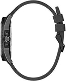 Guess Odyssey Quartz Black Dial Black Silicone Strap Watch For Men - W1108G3 Buy Now By Guess