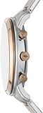 Fossil Neutra Chronograph Brown Dial Two Tone Steel Strap Watch for Men - FS5869 Buy Now By Fossil