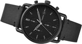 Fossil Commuter Black Dial Black Leather Strap Watch for for Men - FS5504 Buy Now By Fossil