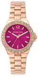Michael Kors Lennox Analog Pink Dial Rose Gold Steel Strap Watch For Women - MK7396 Buy Now By Michael Kors