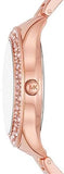Michael Kors Lilane Quartz Rose Gold Dial Rose Gold Steel Strap Watch For Women - MK1068 Buy Now By Michael Kors