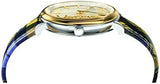 Versace V-Circle The Clans Edition Silver Dial Multicolor Leather Strap Watch for Women - VE8100118 Buy Now By Versace