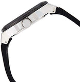 Guess Legacy White Dial Black Rubber Strap Watch For Men - W1049G3 Buy Now By Guess