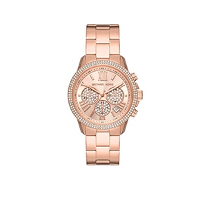 Michael Kors Bryn Chronograph Rose Gold Dial Rose Gold Steel Strap Watch For Women - MK7200 Buy Now By Michael Kors