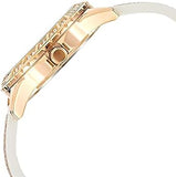 Guess Swirl Quartz Silver Dial White Rubber Strap Watch For Women - W1096l2 Buy Now By Guess