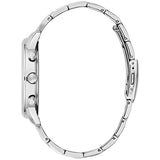 Guess Hendrix Silver Dial Silver Steel Strap Watch for Men - GW0066G1 Buy Now By Guess