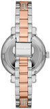 Michael Kors Sofie Crystals Glitz Rose Gold Dial Two Tone Steel Strap Watch For Women - MK4446 Buy Now By Michael Kors