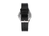 Calvin Klein Minimal Silver Dial Black Leather Strap Watch for Men - K3M221CY Buy Now By Calvin Klein
