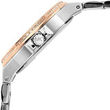 Michael Kors Lennox Three Hand Quartz Silver Dial Two Tone Steel Strap Watch For Women - MK6989 Buy Now By Michael Kors