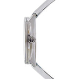 Calvin Klein Accent Silver Dial White Leather Strap Watch for Women - K2Y2Y1KW Buy Now By Calvin Klein