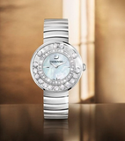 Swarovski Lovely Crystal Mother of Pearl Dial Silver Steel Strap Watch for Women - 1160307 Buy Now By Swarovski