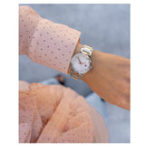 Tommy Hilfiger Lynn Quartz White Dial Two Tone Steel Strap Watch For Women - 1782236 Buy Now By Tommy Hilfiger