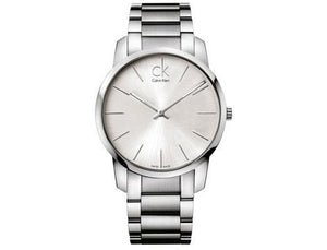 Calvin Klein City Silver Dial Silver Steel Strap Watch for Men - K2G2G146 Buy Now By Calvin Klein