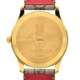 Gucci G Timeless Quartz Brown Dial Brown Leather Strap Watch For Men - YA1264158 Buy Now By Gucci