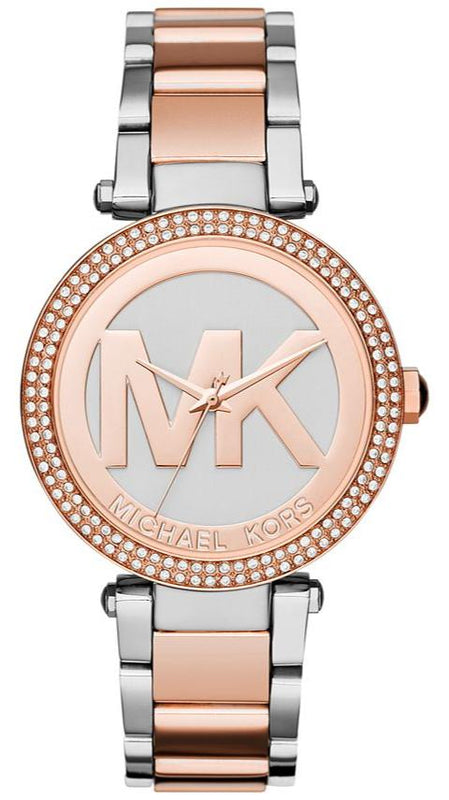 Michael Kors Parker Gold Dial Two Tone Steel Strap Watch for Women - MK6314 Buy Now By Michael Kors