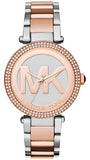 Michael Kors Parker Gold Dial Two Tone Steel Strap Watch for Women - MK6314 Buy Now By Michael Kors