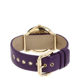 Marc Jacobs Amy Purple Dial Purple Leather Strap Watch for Women - MBM1151 Buy Now By Marc Jacobs