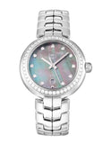 Tag Heuer Link Trilogy Cameron Diaz Diamonds Mother of Pearl Dial Silver Steel Strap Watch for Women - WAT1419.BA0954 Buy Now By Tag Heuer