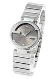 Gucci Interlocking G Brown Dial Silver Steel Strap Watch For Women - YA133506 Buy Now By Gucci