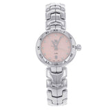 Tag Heuer Link Diamonds Pink Dial Silver Steel Strap Watch for Women - WAT1415.BA0954 Buy Now By Tag Heuer