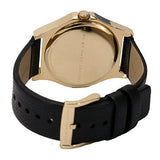 Marc Jacobs Baby Dave Gold Dial Black Leather Strap Watch for Women - MBM1264 Buy Now By Marc Jacobs