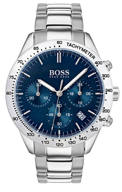 Hugo Boss Talent Blue Dial Silver Steel Strap Watch for Men - 1513582 Buy Now By Hugo Boss