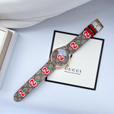 Gucci G Timeless Quartz Brown Dial Brown Leather Strap Watch For Men - YA1264158 Buy Now By Gucci