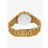 Guess Mini Sunrise Quartz Analog Orange Dial Gold Steel Strap Watch For Women - W0448L7 Buy Now By Guess