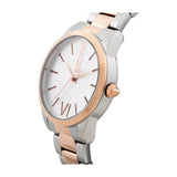 Michael Kors Slim Runway White Dial Two Tone Watch for Women - MK3204B Buy Now By Michael Kors