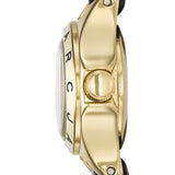 Marc Jacobs Blade Black Dial Black Leather Strap Watch for Women - MBM1345 Buy Now By Marc Jacobs