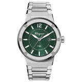 Salvatore Ferragamo F-80 Bracelet Green Dial Silver Steel Strap Watch For Men - SFHY00621 Buy Now By Salvatore Ferragamo