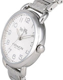 Coach Delancey White Dial Silver Steel Strap Watch for Women - 14502495 Buy Now By Coach